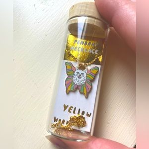 22kt gold gilded “Catterfly” necklace